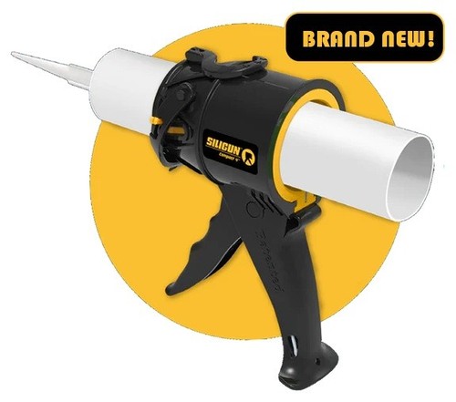 Siligun compact caulking gun - siligun,