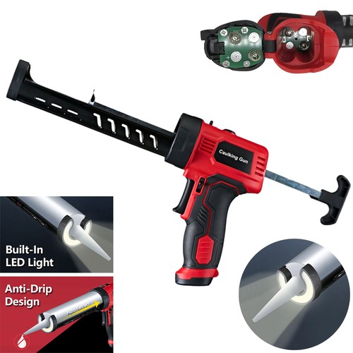 Dripless caulking gun cordless - caulking,